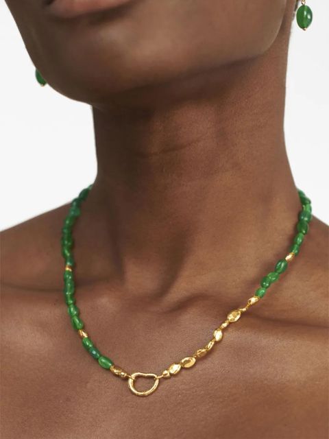 Monica Vinader Rio onyx beaded necklace - Green - zdjęcie produktu nr 2