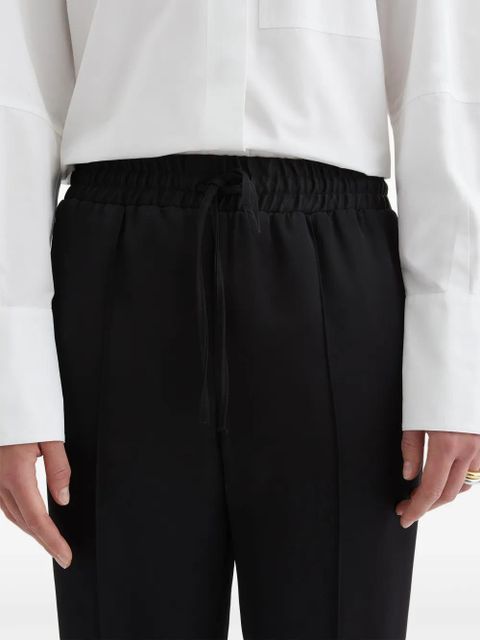 Jil Sander pressed-crease trousers - Black