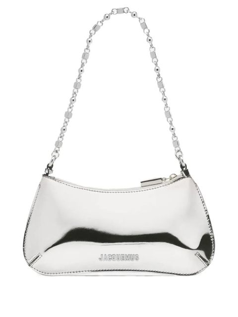 Jacquemus Le petit Bisou Chaine shoulder bag - Silver - zdjęcie produktu nr 1