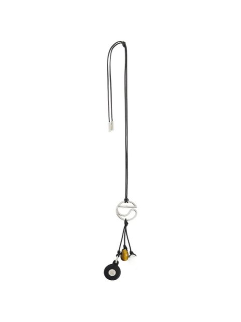 Coperni stone-pendant logo-hardware keychain - Silver - zdjęcie produktu nr 2