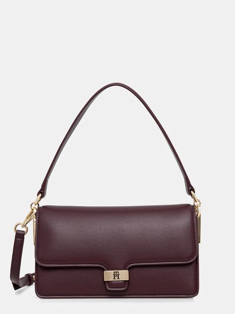 Tommy Hilfiger torebka kolor bordowy AW0AW18029 - zdjęcie produktu nr 1