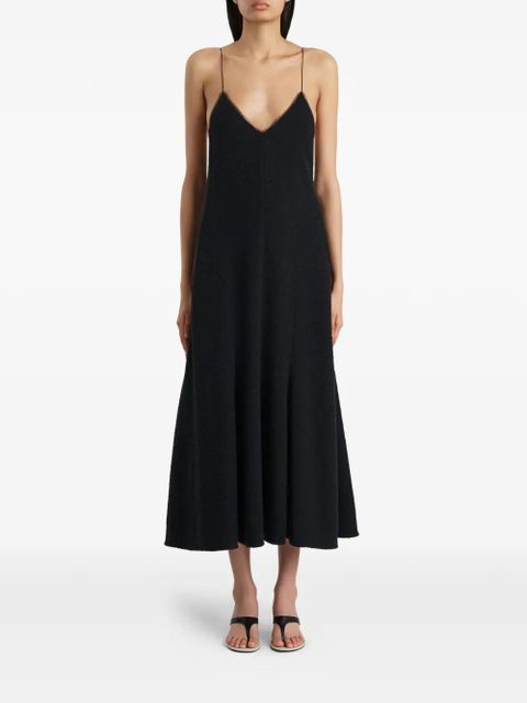 KHAITE Iben dress - Black