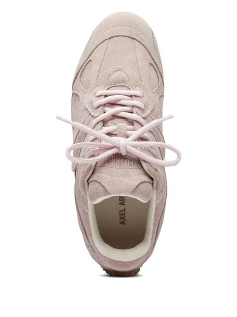 Axel Arigato Slow Runner layered suede sneakers - Purple