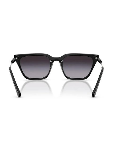 Armani Exchange okulary przeciwsłoneczne damskie kolor bordowy 0AX4158S