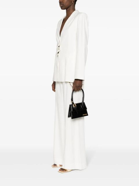 Jacquemus Le Chiquito Moyen Boucle tote bag - Black