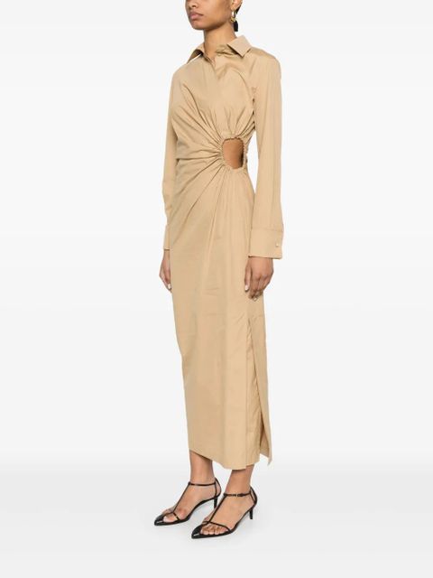 Max Mara Etere midi dress - Neutrals