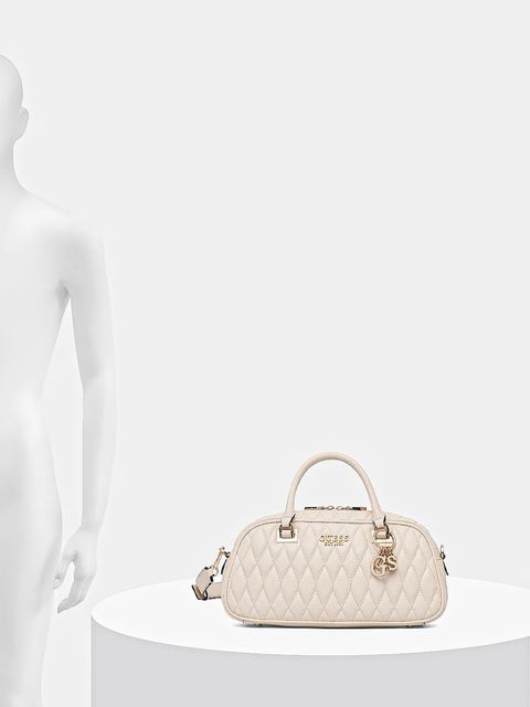 Guess torebka VALLA kolor beżowy HWQG81 22050