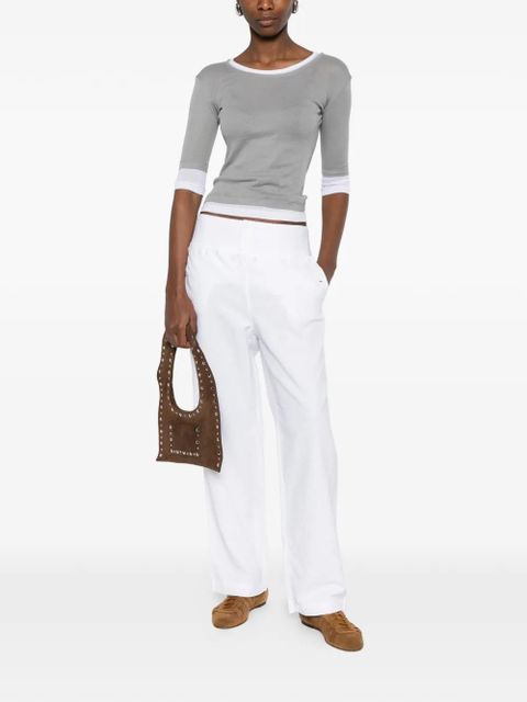 Gimaguas Anna button trousers - White