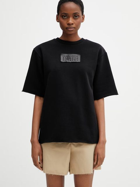 MM6 Maison Margiela T-shirt damski bawełniany - zdjęcie produktu nr 1