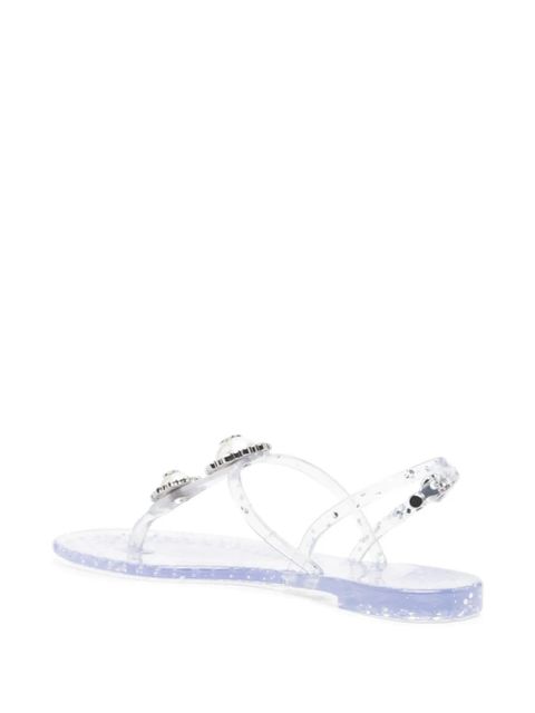 Casadei embellished sandals - White