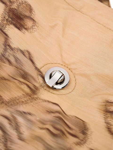 OUR LEGACY flower-jacquard tote bag - Neutrals