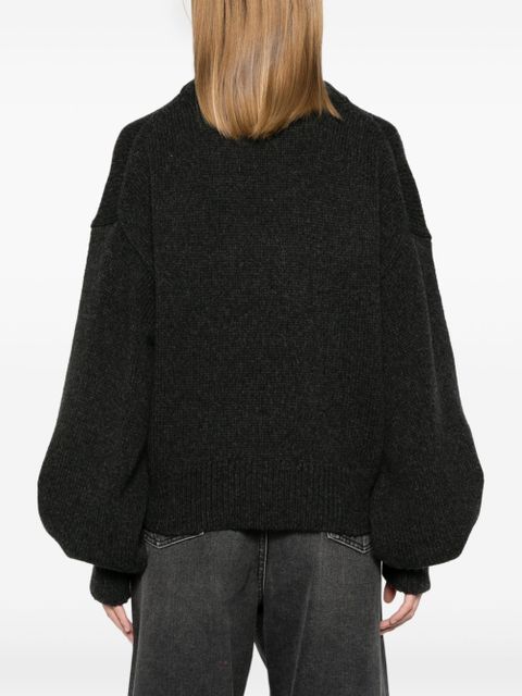 ROTATE BIRGER CHRISTENSEN 'Knit Crewneck' sweater - Grey - zdjęcie produktu nr 2