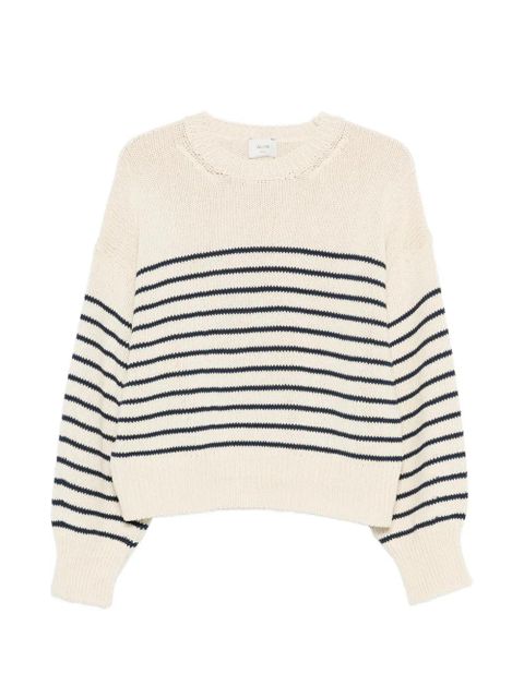 Alysi striped-detail sweater - Neutrals - zdjęcie produktu nr 1