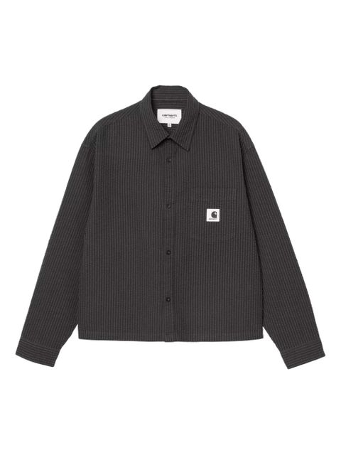Carhartt WIP Toland striped shirt - Black - zdjęcie produktu nr 1