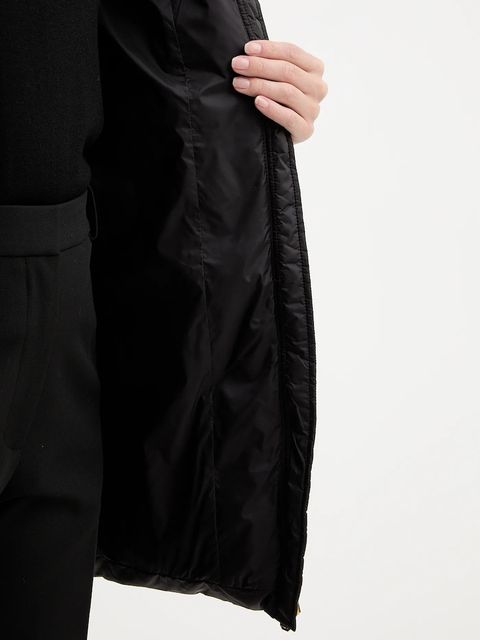 Pinko kurtka kolor czarny zimowa 105720 A2TF