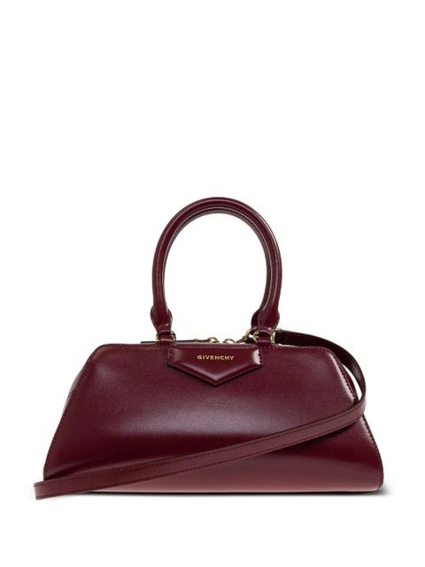Givenchy top handle logo tote bag - Red - zdjęcie produktu nr 1