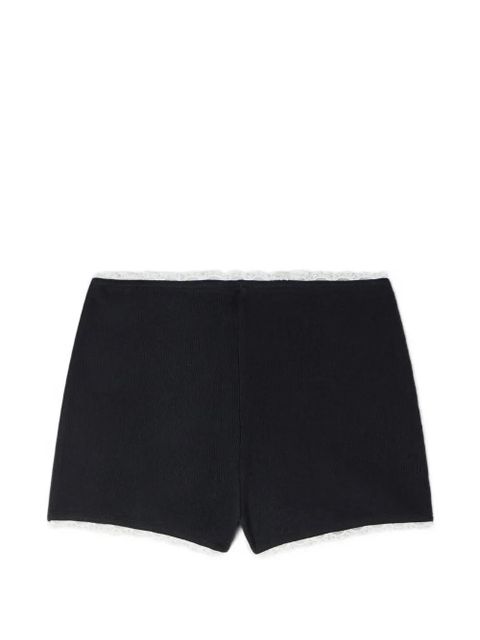 SANDRO elasticated-waist shorts - Black - zdjęcie produktu nr 1
