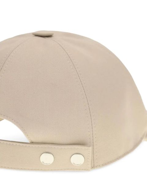 Max Mara logo-embroidered baseball cap - Neutrals