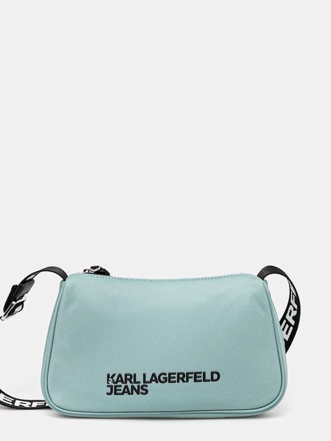 Karl Lagerfeld Jeans torebka kolor turkusowy A1W30235 - zdjęcie produktu nr 1
