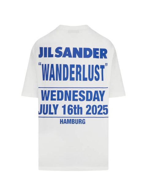 Jil Sander photographic-print T-shirt - White - zdjęcie produktu nr 2