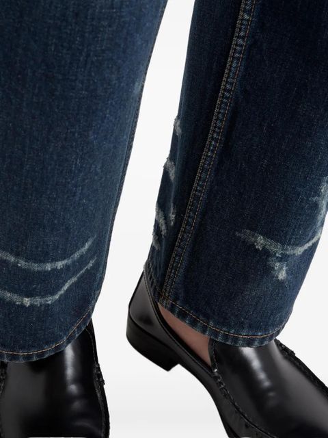 Prada washed five-pocket jeans - Blue