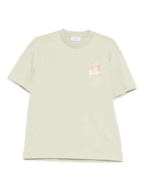 Off-White printed T-shirt - Green