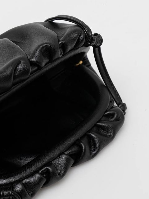 Answear.LAB torebka skórzana kolor czarny