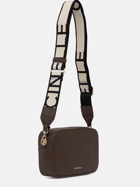 Coccinelle torebka skórzana kolor brązowy E5 MN5 55 I1 01