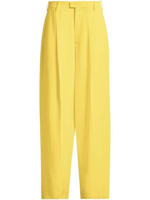 Marni tailored straight-leg trousers - Yellow - zdjęcie produktu nr 1