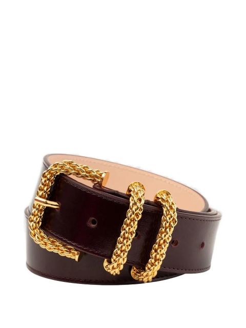 BY FAR Katina leather belt - Brown - zdjęcie produktu nr 1
