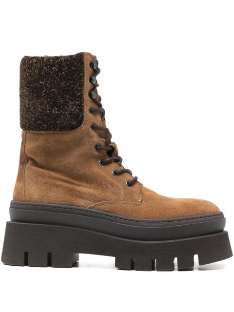 Copenhagen panelled boots - Brown - zdjęcie produktu nr 1