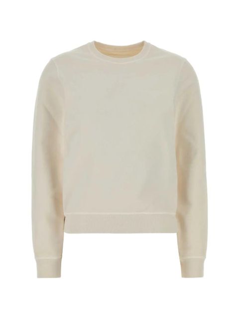 Maison Margiela four-stitch cotton sweatshirt - Neutrals - zdjęcie produktu nr 1