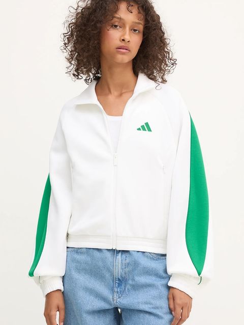 adidas bluza Stadium damska kolor biały z nadrukiem JW0526 - zdjęcie produktu nr 1