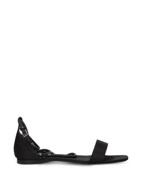 Max Mara crystal-embellished satin sandals - Black - zdjęcie produktu nr 1