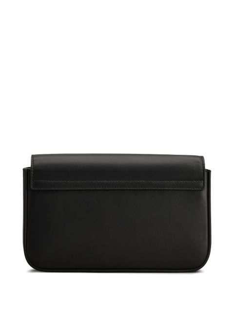 Tod's logo-plaque mini bag - Black