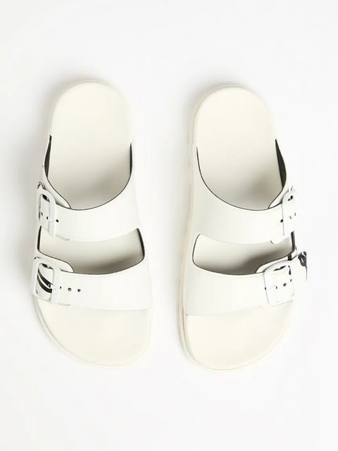 Karl Lagerfeld klapki KONDO TRED damskie kolor biały KL80972