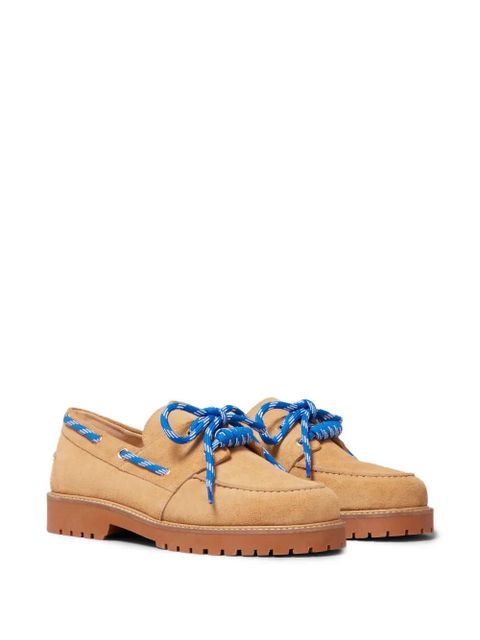 Claudie Pierlot lace-up fastening boat shoes - Neutrals - zdjęcie produktu nr 2