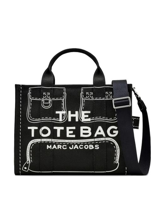 Marc Jacobs The Trompe L'Oeil Medium Tote Bag - Black - zdjęcie produktu nr 1