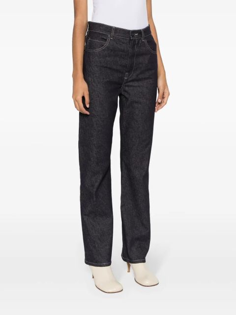 Max Mara high-rise straight-leg jeans - Blue
