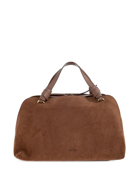 NEOUS handle suede tote bag - Brown - zdjęcie produktu nr 2
