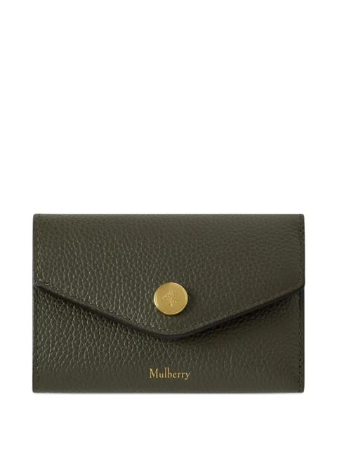 Mulberry Juniper button zip wallet - Green - zdjęcie produktu nr 1