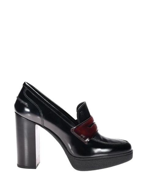 Tod's platform strap loafer - Black - zdjęcie produktu nr 1