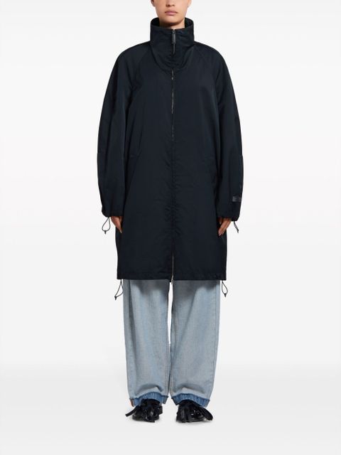 Marni raglan-sleeve zip-up coat - Black - zdjęcie produktu nr 2