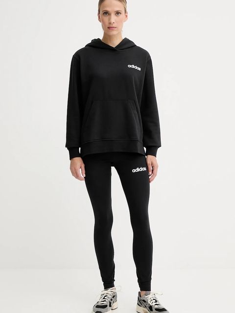 adidas komplet Leisure damski kolor czarny JX0474 - zdjęcie produktu nr 1