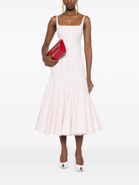 Jacquemus flared midi dress - Pink - zdjęcie produktu nr 2
