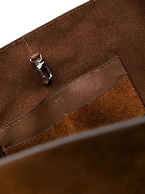 TOTEME suede tote bag - Brown