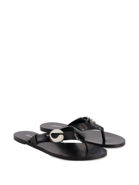 Coperni logo strap sandals - Black - zdjęcie produktu nr 1