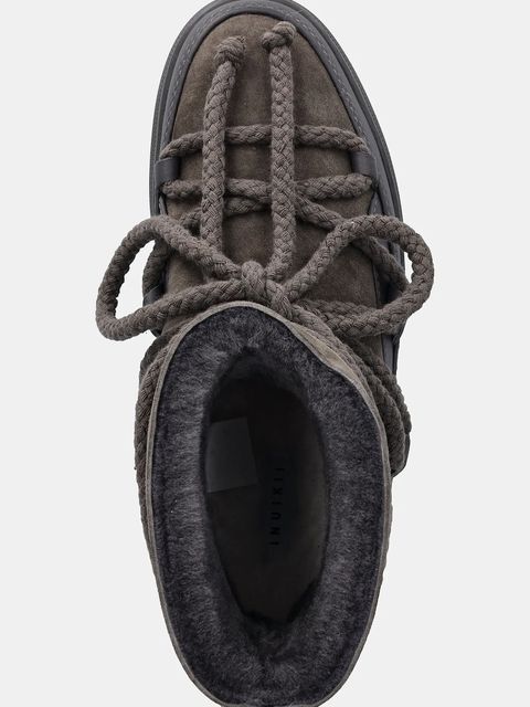 Inuikii śniegowce skórzane Classic kolor szary 1001.003.0122.031 - zdjęcie produktu nr 2