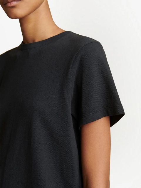 KHAITE The Emmylou cotton T-shirt - Black