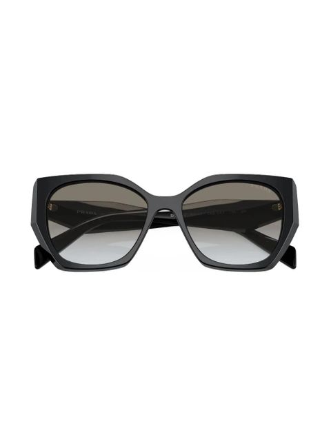 Prada Eyewear Prada PR 19ZS overvsize frame sunglasses - Black